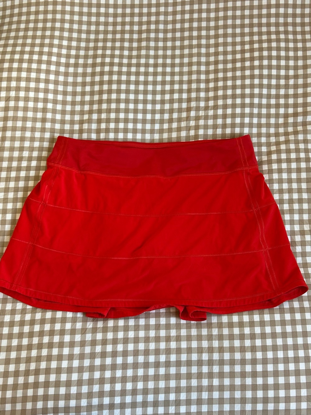 lululemon athletica Women's Red tennis skirt in size 10 - Picture 1 of 10